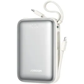 Joyroom JR-PBF29 20000mAh 22,5W Powerbank mit Doppelkabel Weiß