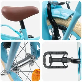 vidaXL Kinderfahrrad 12 Zoll Himmelblau
