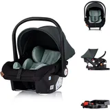 Chipolino Set Babyschale Isofix-Basisstation Amore i-Size Gruppe 0+ (0-13 kg), Farbe:tuerkis