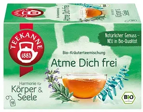 TEEKANNE Atme Dich frei Bio-Tee 18 Portionen