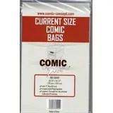 Comic Concept Current Size Bags (175 x 269 mm) mit Lasche