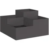 vidaXL Hochbeet 80 x 80 x 60 cm Stahl