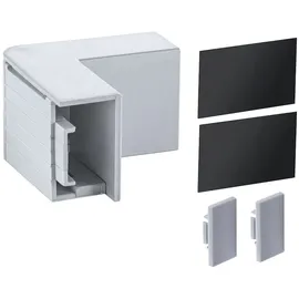 Paulmann LumiTiles Zubehör Profil Top Abdeckung 40x40mm Telegrau