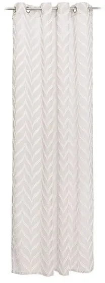 Gözze Ösenschal Rombo 140 x 245 cm Polyester Grau Stein