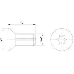 Schraube, Bremsscheibe TEXTAR TPM0012