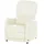 HIMOLLA Fernsehsessel 7568 Leder 83 x 114 x 93 cm Creme mit Relax-Funktion