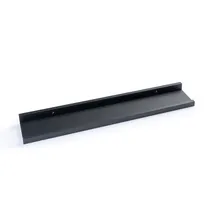Home4You Wandregal 60 x 10 x 4 cm Schwarz