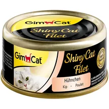 GimCat ShinyCat Filet Hühnchen 24 x 70 g