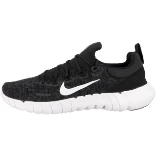 Nike Herren Free Run 5.0 Low Top, Black White Dk Smoke Grey, 49.5 EU