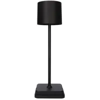 LED's light 1000492 Akku LED-Tischleuchte schwarz dimmbar IP54 warm-neutral-kaltweiß