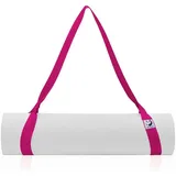 luxuskollektion Tragegurt Yogamatte Baumwolle Pilates Dehnen Fitness Wilde Beere