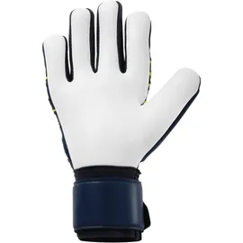 Uhlsport Prediction Supersoft HN Torwarthandschuhe marine/weiß/fluo gelb 9