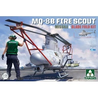 Takom MQ-8B Fire Scout w/Missile & blade fold kit