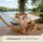 AMANKA XL Hängematten Gestell 325cm Outdoor Holzgestell 2 Personen Garten Ständer Holz