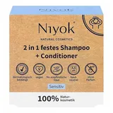 Niyok 2in1 festes Shampoo + Conditioner Sensitiv 80 g