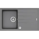 keenberk Granitspüle Victory S780.60 - light gray, ab 45er Unterschrank, 78 x 50 cm