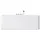 SoGood Vicenza601 freistehende Badewanne 180 x 80 x 57 cm (inkl. Ablaufgarnitur)