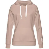 Bench. loungewear Kapuzensweatshirt Beige/Weiß 48/50