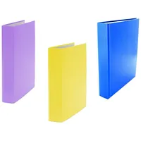 Livepac Office Ringbuch DIN A5, 4-Ring, 3 Stück je