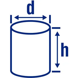 Hünersdorff Aufbewahrungsbox Kunststoff 1000 ml Transparent