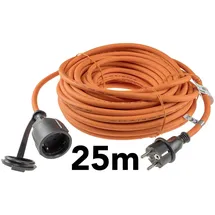 ChiliTec Verlängerungskabel 25m IP44, orange