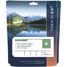 Trek’n Eat Trekkingnahrung Nudeln Bolognese Outdoornahrung Outdoor Mahlzeit Vegetarisch Einheitsfarbe No Size