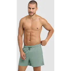 Badeshorts 36,5 cm Herren arena Evo Einfarbig - Jade - M