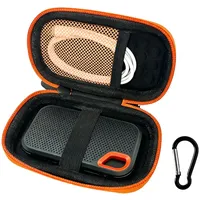 Festplattentasche Hülle Kompatibel mit Samsung T7 Shield/T7, WD My Passport, Seagate, SanDisk Extreme Pro Portable SSD, Wasserdicht Tragetasche Kompatibel mit 1TB 2TB 4TB Externe Festplatten