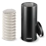 xavax Kaffeedose rund schwarz 0,34 l