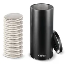 xavax Kaffeedose rund schwarz 0,34 l