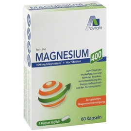 Avitale Magnesium 400 Mg Kapseln