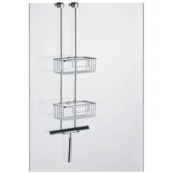 Avenarius Duschkombination 2-fach mit Komfortwischer, Accessoires, chrom