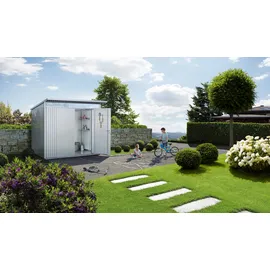 Biohort AvantGarde A5 2,54 x 1,74 m silber-metallic Doppeltür