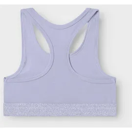 NAME IT Nkfshort TOP 2P Noos, Purple heather Numeric_158 (2er Pack) - numeric_158
