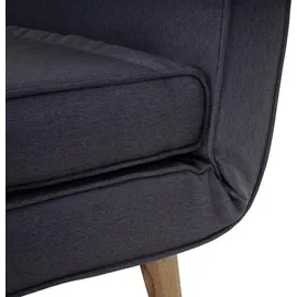 Mendler Schlafsessel HWC-D35 Stoff/Textil 0 x 0 x 0 cm Grau mit Schlaffunktion
