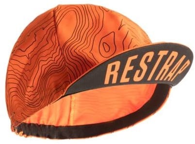 Restrap Cycling Cap Yorkshire Contours orange