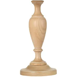 Licht-Erlebnisse Tischleuchte FELILA Natur Holz 1x E27 bis 60W LE57973