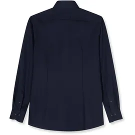 Olymp Businesshemd OLYMP "OLYMP Luxor, modern fit, New Kent", Herren, Gr. 37, Normaler Arm, marine, 100% Baumwolle, Hemden