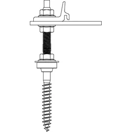 K2 Systems Stockschraube CR M10x180 vormont. 2003272