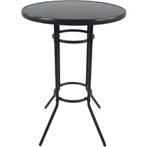 VCM Barset 3 tlg. rund 60 x 110 cm Anthrazit
