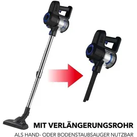 Clean Maxx CleanMaxx Zyklon-Handstaubsauger 22,2V blau