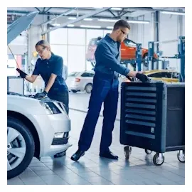 Relaxdays Schwerlastrollen 4er Set, Rot,Schwarz,Silber