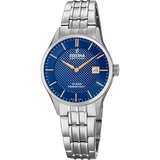 Festina Swiss Made Silber, Blau