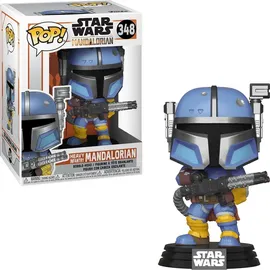 Funko Pop! Star Wars The Mandalorian - Heavy Infantry Mandalorian - Vinyl-Sammelfigur - Geschenkidee - Offizielle Handelswaren - Spielzeug Für Kinder und Erwachsene - TV Fans