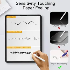 PROTECTORKING Paperfeel für iPad Pro 12.9 (2022) ANTI-REFLEX MATT