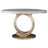 JVmoebel Esstisch, Runder Tisch Esszimmer Esstisch Italienische Stil Möbel grau