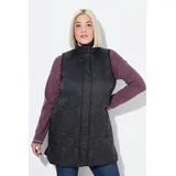 Ulla Popken Weste in schwarz | Gr.: 42-44