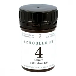 Schüssler Nummer 4 Kalium chloratum D6 Tabletten