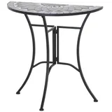 Siena Garden Como Gartentisch 70 x 35 x 71 cm schwarz/grau