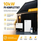 10kW PV-Komplettset mit 10kW Wechselrichter + 7.6kWh Speicher + Jolywood PV-Module